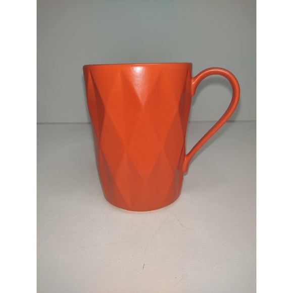 Kate Spade New York Lenox Dinner Ware Castle Peak Mug Chili Pepper Red Orange - Picture 1 of 4